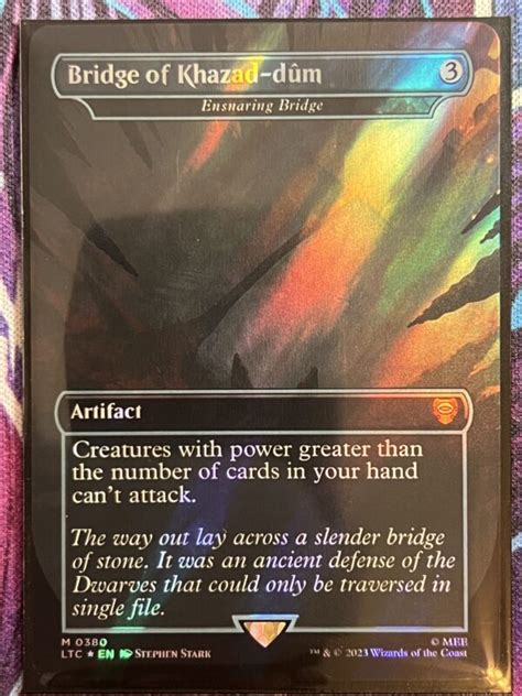 Ensnaring Bridge Ltc Surge Foil Bootleg Mage