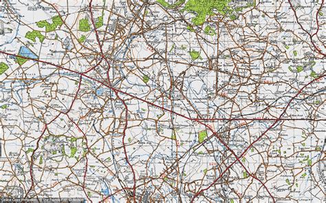 Old Maps Of Norton Canes Staffordshire Francis Frith