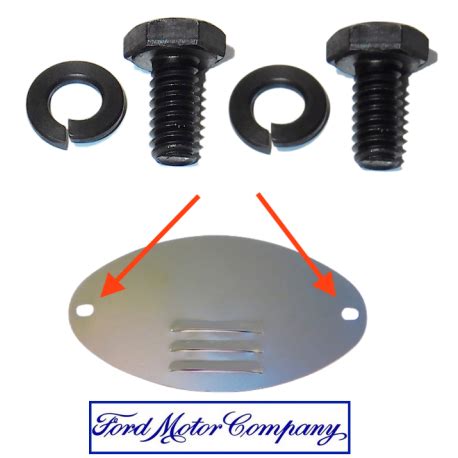 Kit Fixation Trappe Visite Cloche Embrayage FORD Eugene Jeep