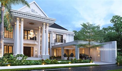 Desain Rumah Style Villa Bali Modern Tropis Urutan Luas Bangunan Tertinggi