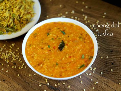 Moong Dal Recipe Moong Dal Tadka Restaurant Style Yellow Moong Dal