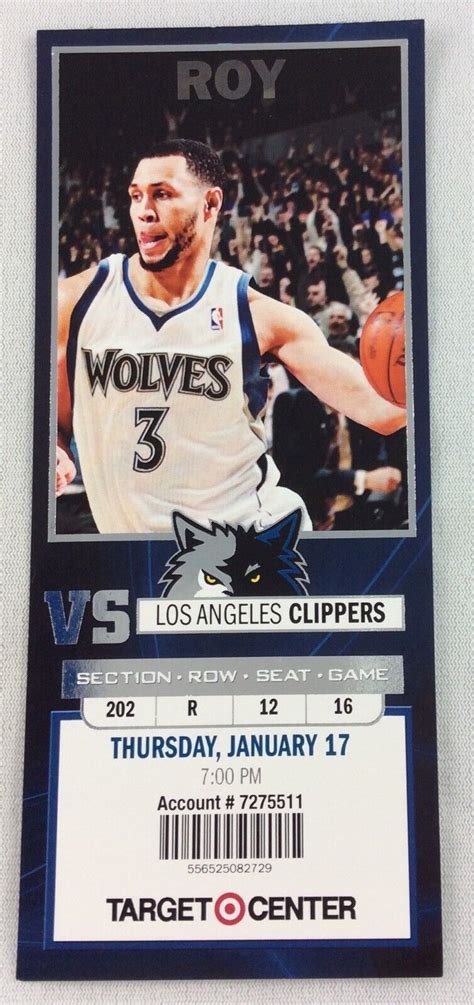 Nba Los Angeles Clippers At Minnesota Timberwolves Ticket