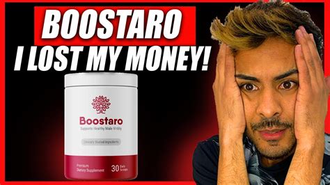 BOOSTARO Boostaro Review IMPORTANT ALERT Does Boostaro Work