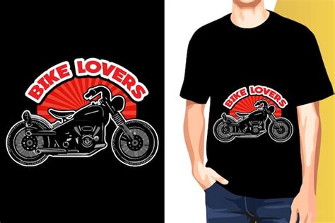 Premium Vector Motorbike Lover Print Ready T Shirt Design Templates