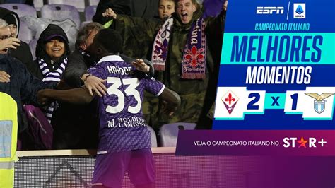 Fiorentina Vence Lazio De Virada E Continua Sonhando Vaga Na Liga