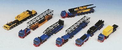 Kibri Tractor Trailer Gottwald Ak Crane Travelling Set Ho Scale