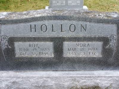 Roy Hollon 1888 1946 Mémorial Find a Grave