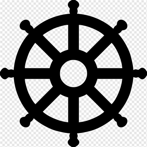 Computer Icons Dharmachakra Wheel Of Dharma Silhouette Religion