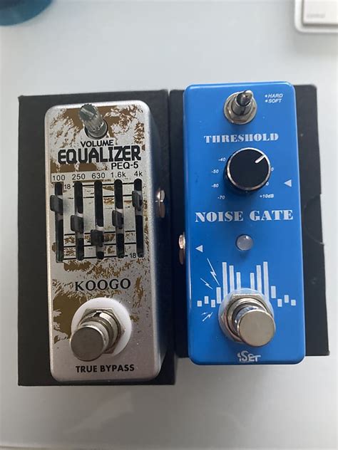 Koogo And Iset Effects Equalizer And Threshold Noise Gate Reverb