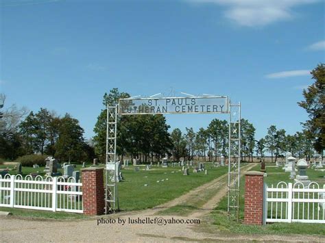 Saint Pauls Lutheran Cemetery In Nebraska Find A Grave Cemetery