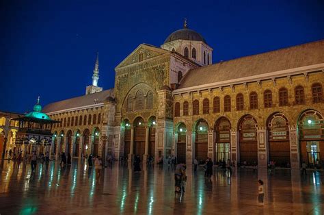 La grande mosquée des Omeyyades Damas Islamic architecture Mosque