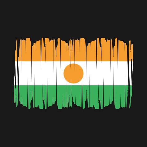 Niger Flag Brush Vector Illustration 20780099 Vector Art at Vecteezy