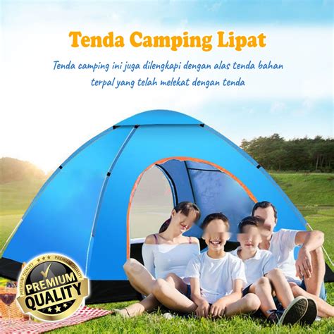 Jual Tenda Camping Kapasitas Orang Tenda Lipat Tenda Gunung Outdoor