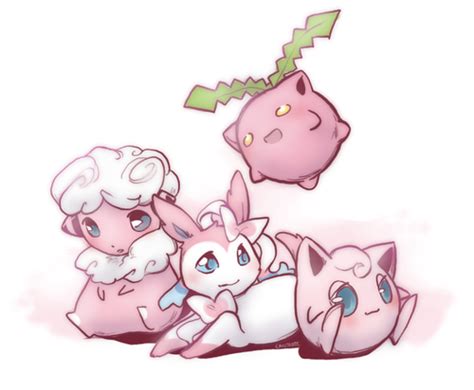 Jigglypuff And Friends Jigglypuff Pikachu Types Of Fairies Best Fan