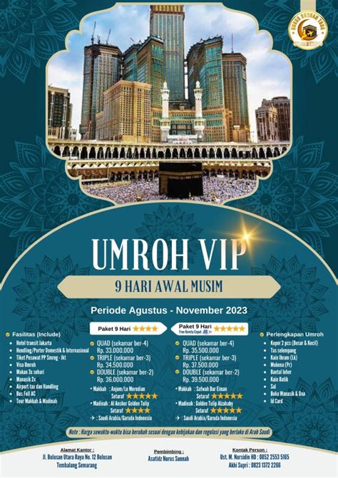 Nurus Sunnah Tour Biro Umroh Haji Yayasan Islam Nurus Sunnah Semarang