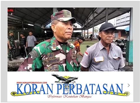 Kodim Pontianak Berusaha Atasi Kesulitan Rakyat Melalui Kegiatan