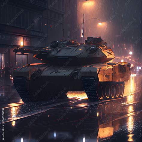 M1 Abrams tank Stock Illustration | Adobe Stock