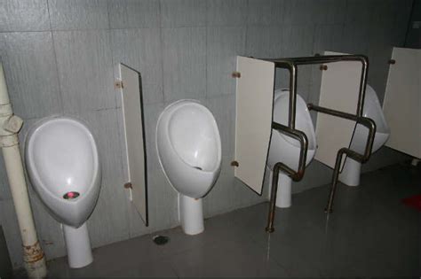 Waterless Urinals One For People With Disabilities A Photo On