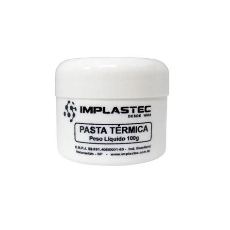 Pasta Térmica Implastec 100g