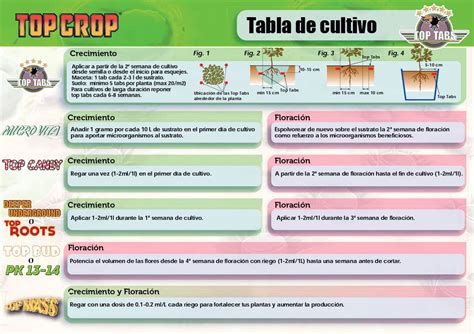 Tabla De Cultivo De Top Crop