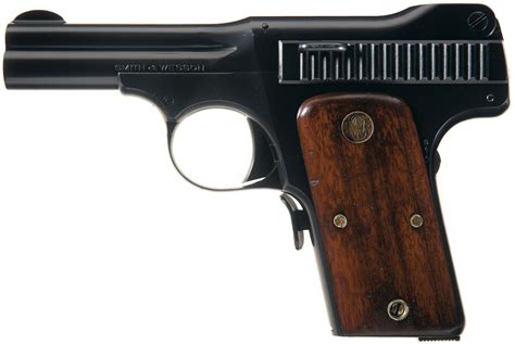 Historical Firearms Smith And Wessons First Semi Automatic Pistol The