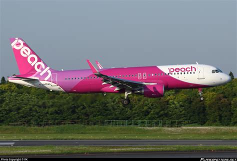 JA05VA Peach Airbus A320 214 WL Photo By RK ID 1286977