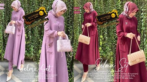 J63 Terbaru Lagi😍 Model Gamis Terbaru Model Tunik Terbaru New Dress Baju Masa Kini