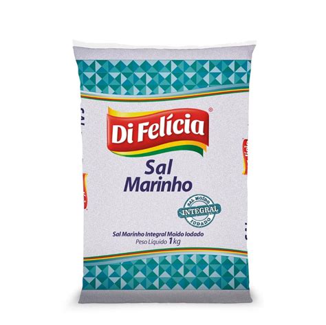 SAL MARINHO MOIDO IODADO DI FELICIA 30X1KG Di Felicia