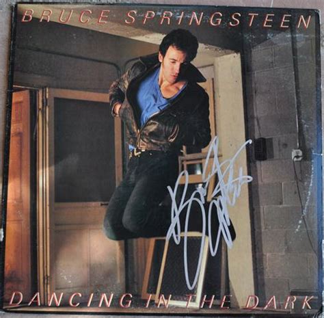 Bruce Springsteen, Dancing in the Dark, ROCK STAR gallery, hand-signed ...