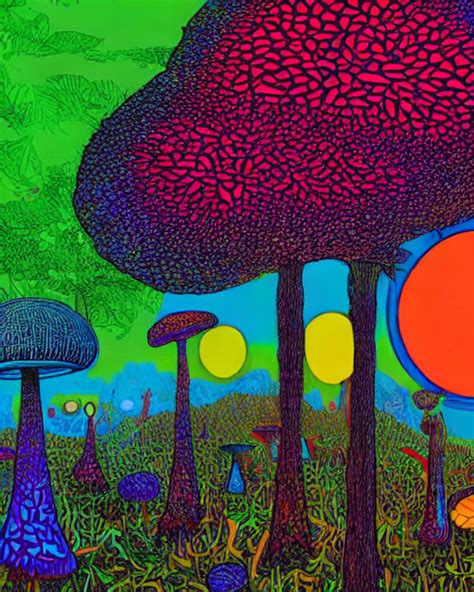 "Psilocybin" AI art 🟪🟥🟧🟩🟨🟦 : r/PsilocybinMushrooms