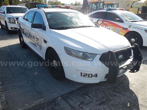 2012 Ford Taurus Police Interceptor Allsurplus