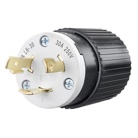 Locking Devices Industrial Male Plug 30A 250V 2 Pole 3 Wire