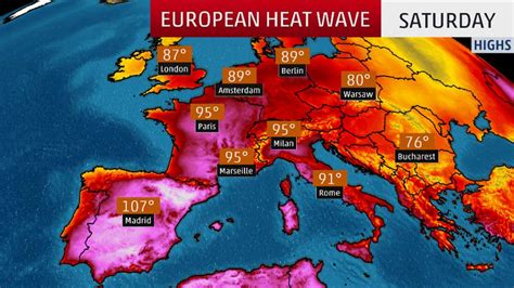 Early Summer Heat Wave In Europe Record Temperatures In Germany