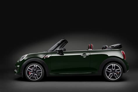 Mini John Cooper Works Convertible Wears A Helmet In Its Hair Starts