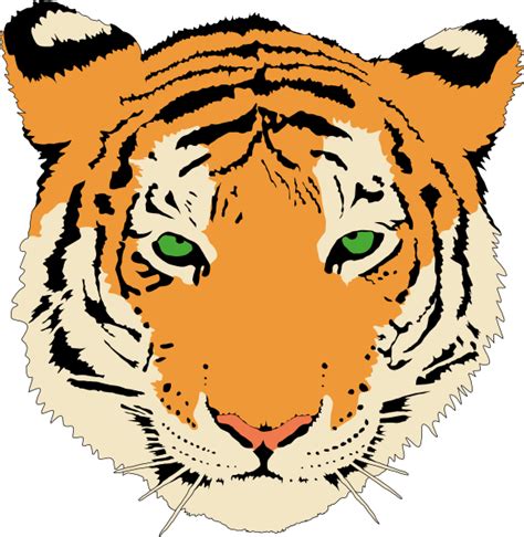 Tiger clip art (119309) Free SVG Download / 4 Vector