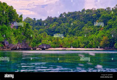 Togean Is An Indonesian Island In The Gulf Of Tomini Part Of The