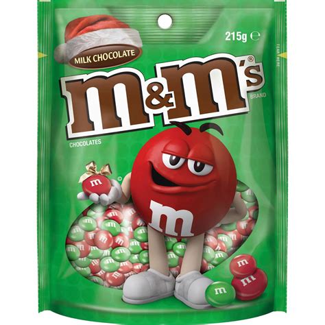 M&m's Red & Green 215g | Woolworths