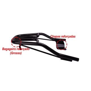 Bagageiro Suporte P Bau Fazer Factor 150 2020 2022 Chapam Shopee Brasil