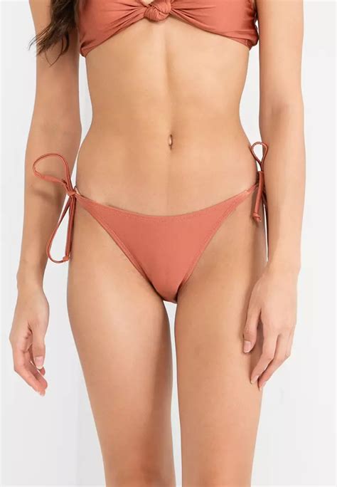 Buy Cotton On Body Fixed Tie Side Cheeky Bikini Bottom Online