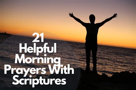 21 Helpful Morning Prayers With Scriptures