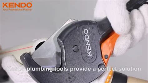 Kendo Patented Professional Ratchet PVC Pipe Cutter With Good Cutting