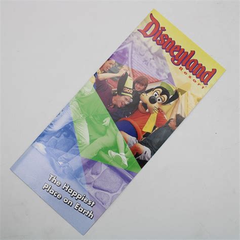 Disneyland Resort Brochure Pamphlet 2000 45 Years Splash Mountain ...