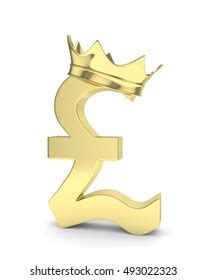 Golden Rupee Currency Icon Golden Crown Stock Vector Royalty Free