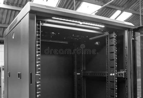 Data Center Cable Trays Setup Stock Photo - Image of power, cable: 32822078