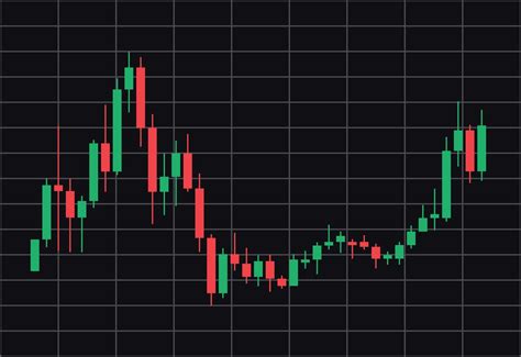 illustration of a candlestick chart, ideal for representing stock ...