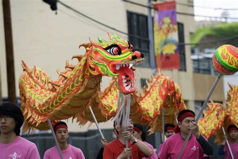 Dragon Float In Mardi Gras Parade At Universal Studios 109 Editorial