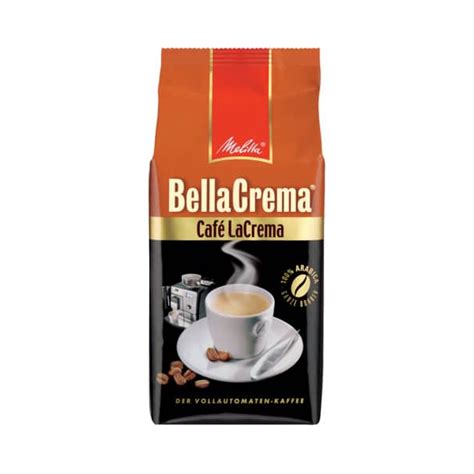 Melitta BellaCrema Cafe LaCrema ganze Bohnen 1kg Bürobedarf Thüringen