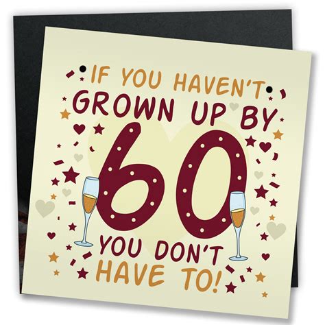 What To Write In A 60th Birthday Card Funny Woman - Printable Tracing ...