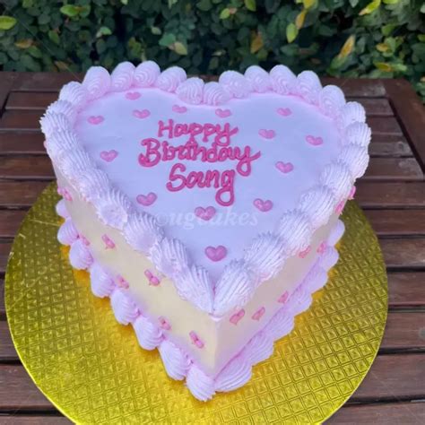 Pink Heart Cake by UG Cakes | Quality Baked Goods for Urgent Delivery ...