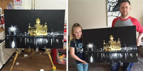 This Superb Painting of Golden Temple by a Scottish Artist is The Best ...